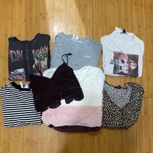 Group of S & XS Tops